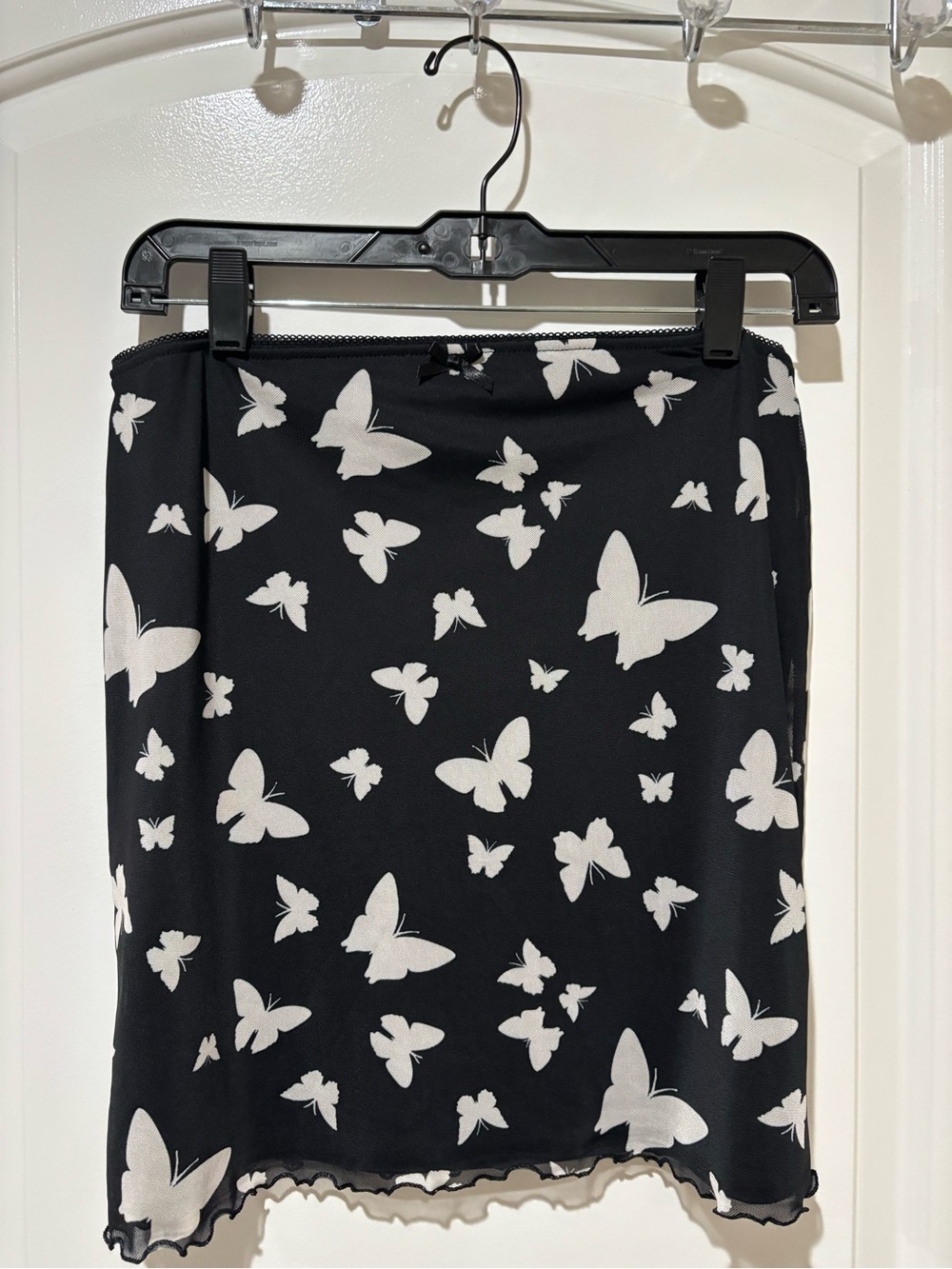 Wild Fable Black Butterfly Print Women’s Skirt